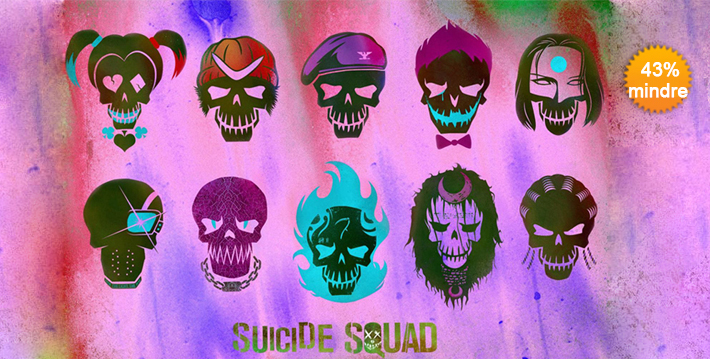 Suicide Squad Peruker